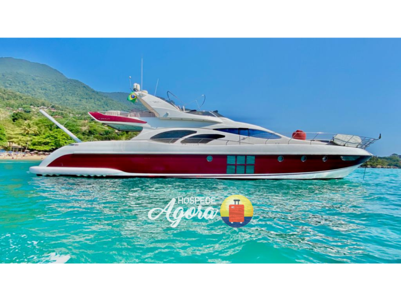 Lancha Azimut 76, Roteiro Norte Ilhabela
