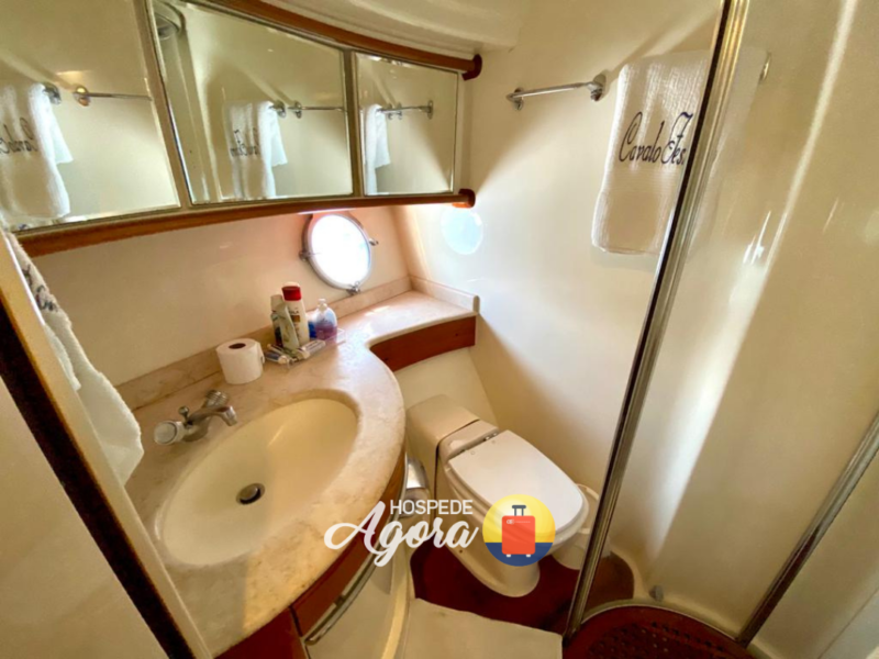 Lancha Azimut 76, Roteiro Norte Ilhabela