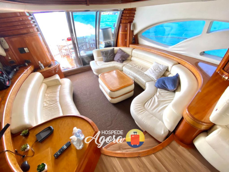 Lancha Azimut 76, Roteiro Norte Ilhabela