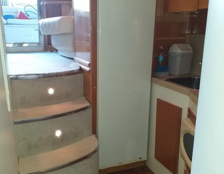Lancha Azimut 380 Full, Roteiro Sul Curto