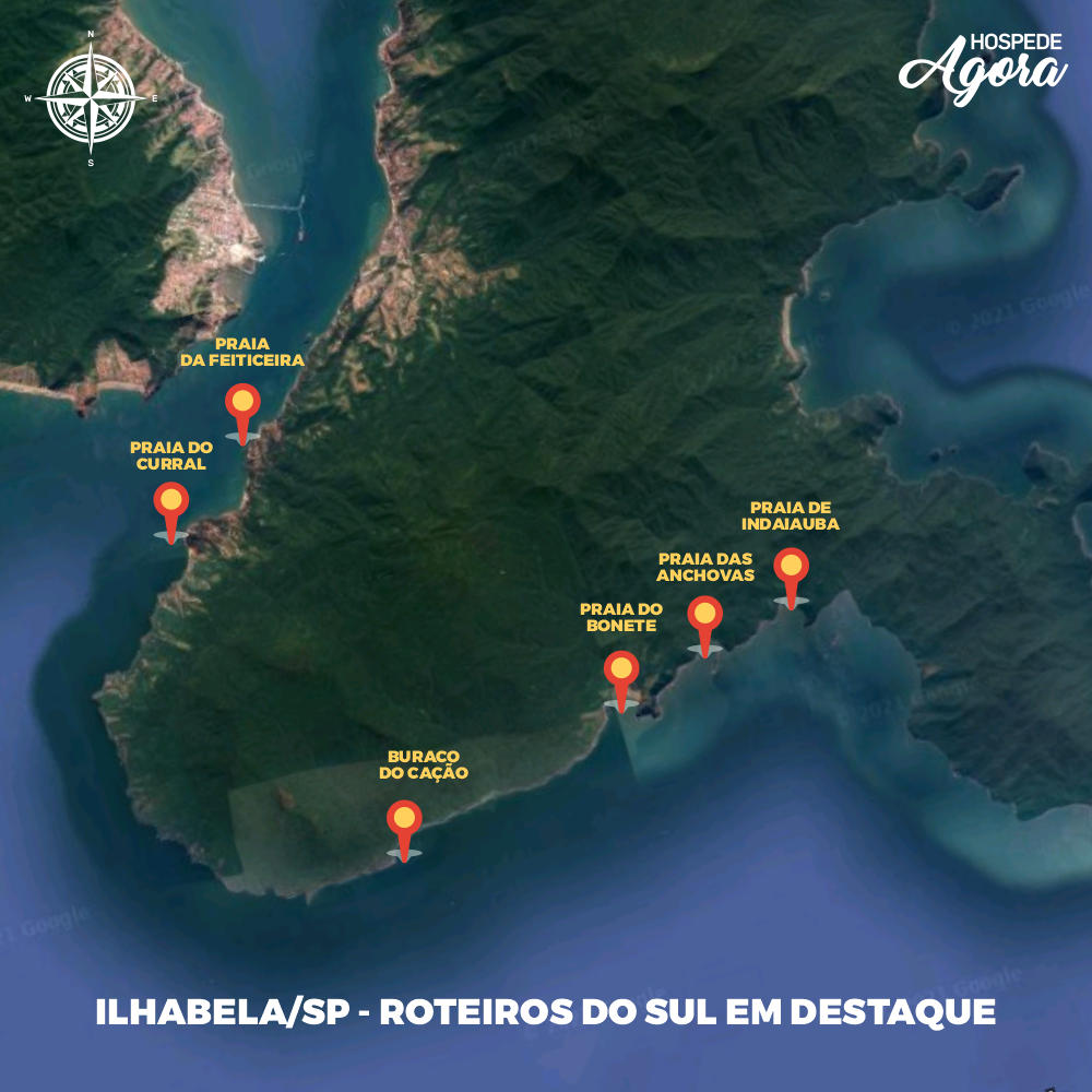 Lancha Riostar 250, Roteiro Norte