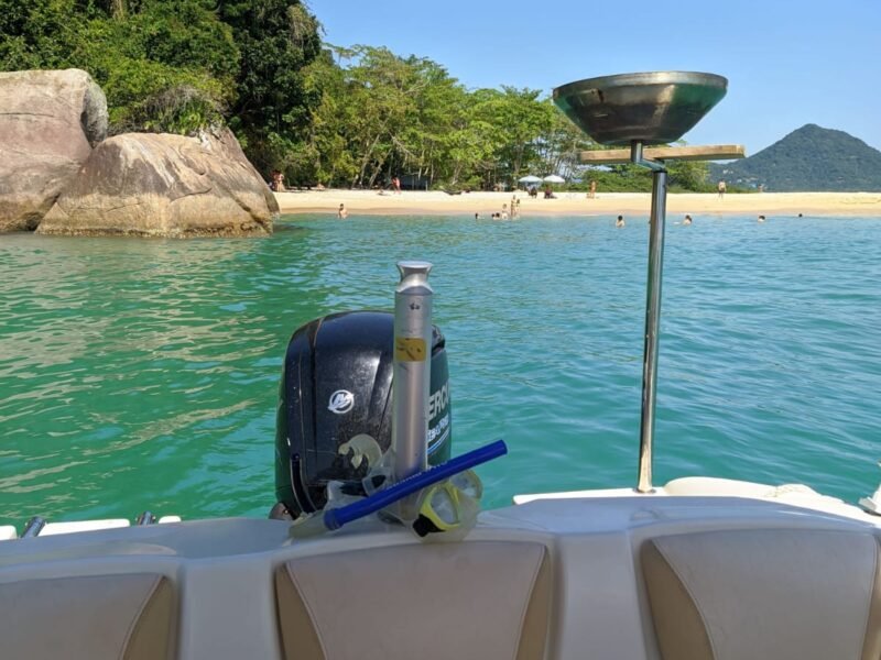 Lancha Bayliner 180, Roteiro Sul, Ilha Anchieta e região