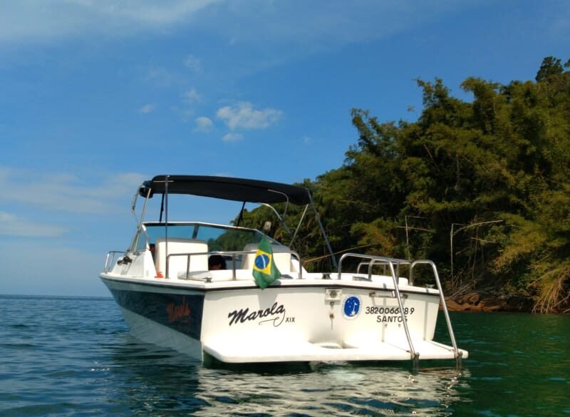 Lancha DM 220, Roteiro Sul, Ilha Anchieta e Região