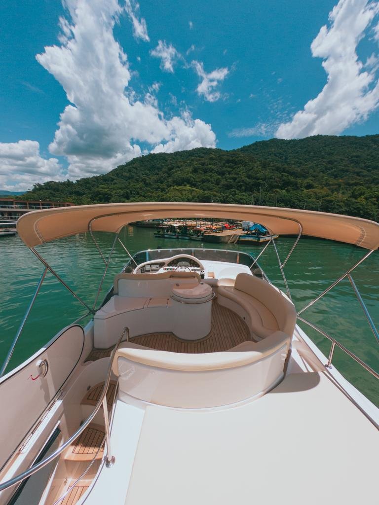 Lancha Azimut 500, Roteiro Sul, Ilha Anchieta e Região