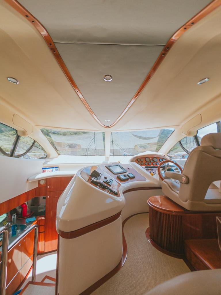 Lancha Azimut 500, Roteiro Sul, Ilha Anchieta e Região