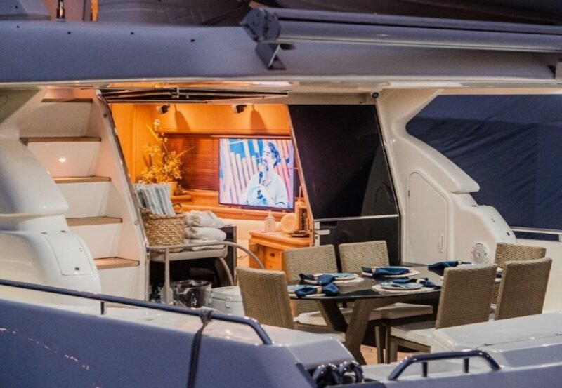 Ferretti 76, Roteiro Ilhas Paradisíacas