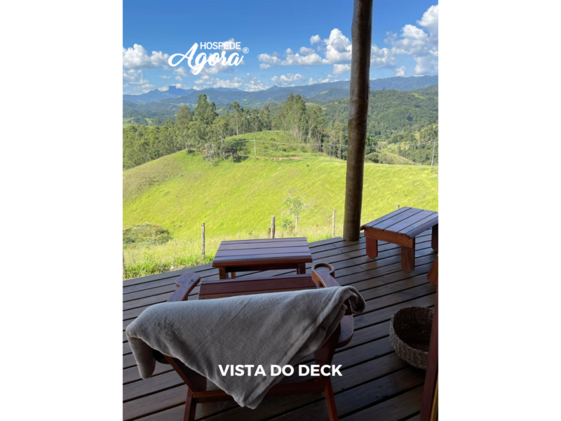 Chalé com Incrível Vista para a Famosa Pedra do Baú