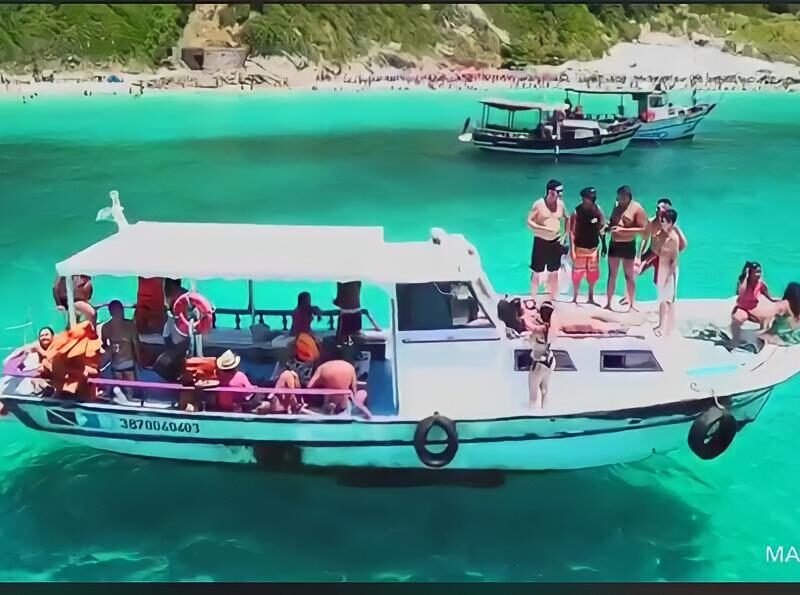 Barco – Federal II, Roteiro 1