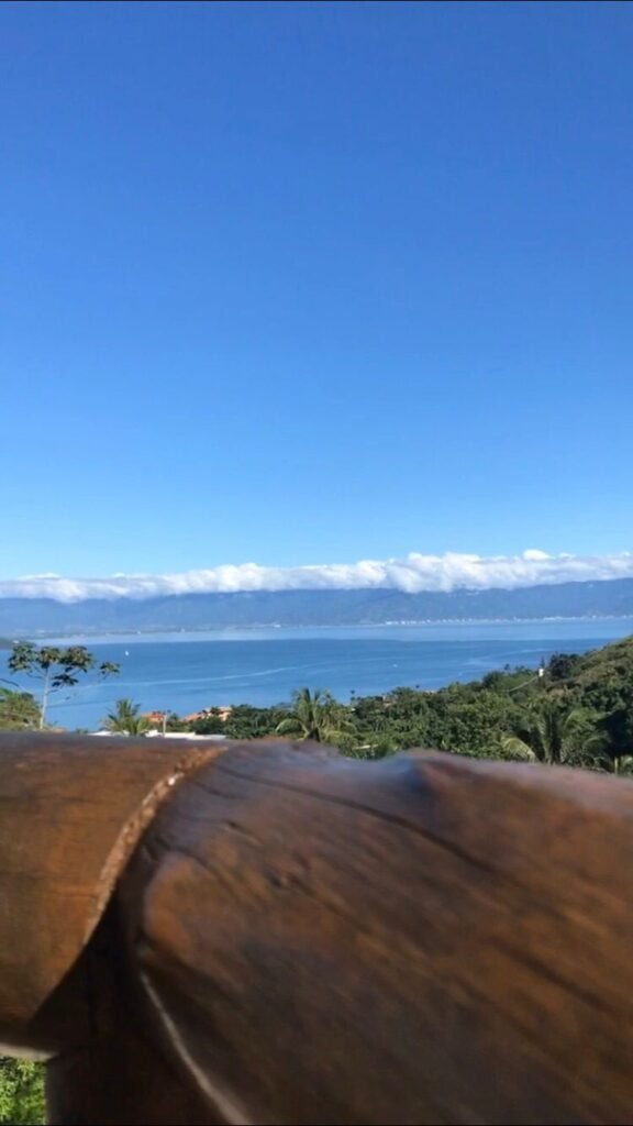 Bangalô Navy com vista para o mar