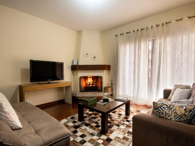 Apartamento com Lareira no Capivari