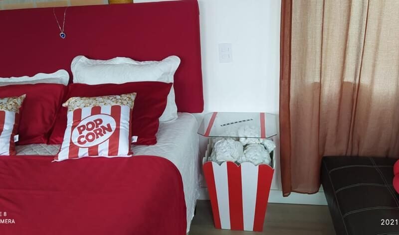 Bangalô Cinema com vista para o mar