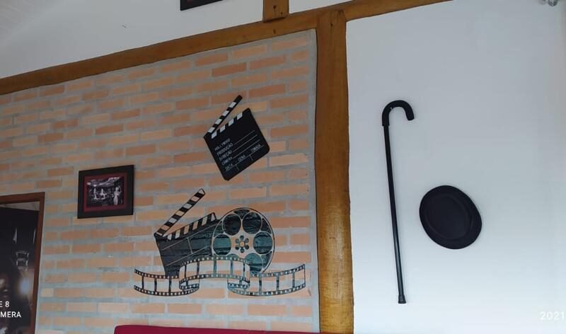 Bangalô Cinema com vista para o mar