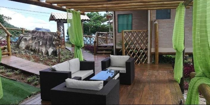 Bangalô Egito com vista para o mar
