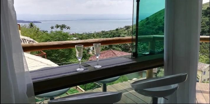 Bangalô Navy com vista para o mar