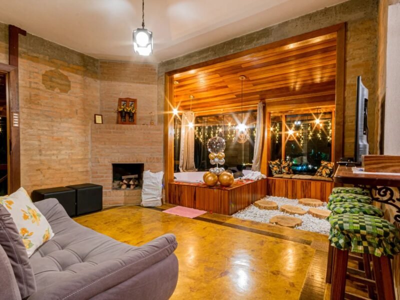Chalé Rústico, Próximo a Região Central