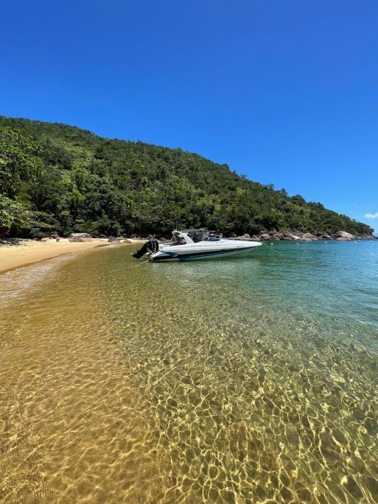 Lancha Runner 330, Roteiro Ilha Anchieta e Região
