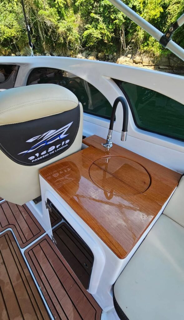 Lancha Coral 21 pés, Roteiro Sul, Ilha Anchieta e Região