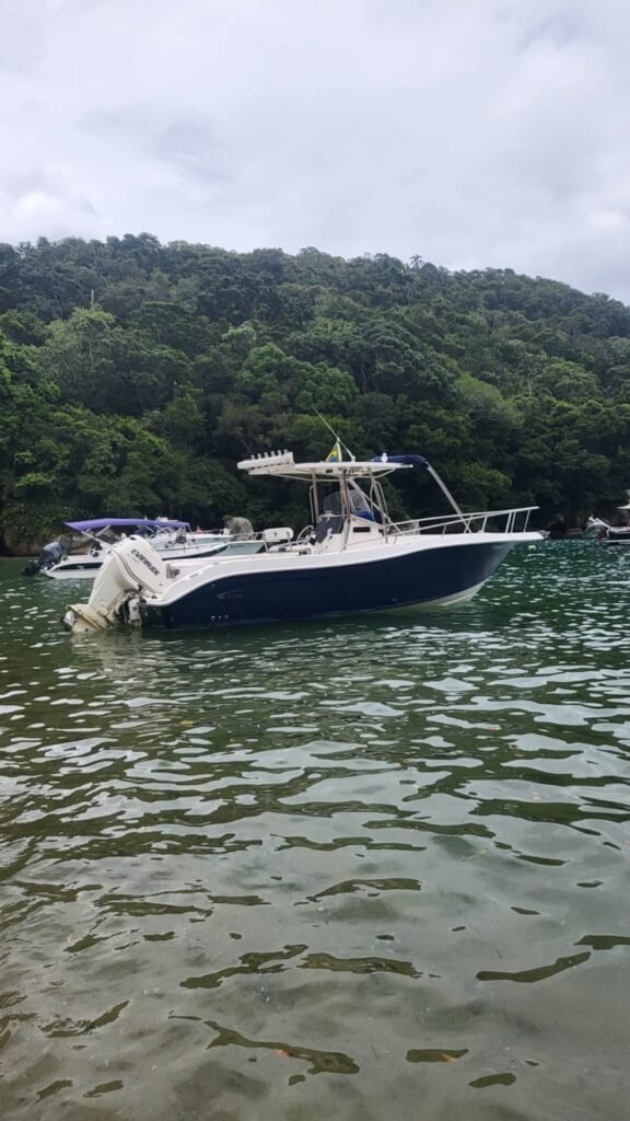 Lancha Fishing 26 pés, Roteiro Canal Norte ou Sul