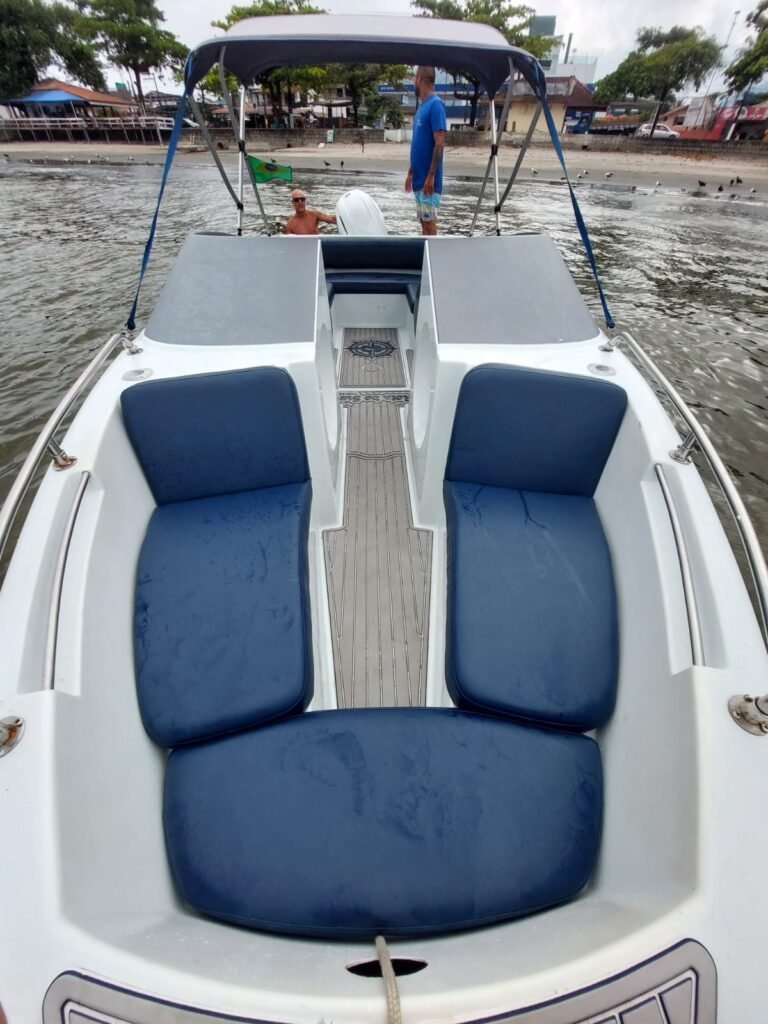 Lancha Alternativa 22 pés, Roteiro Sul, Ilha Anchieta e Região